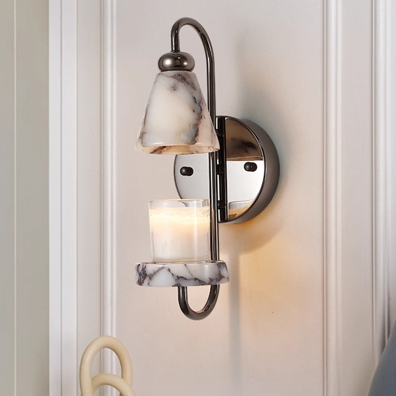 Natural Marble Decorative Wall Sconce