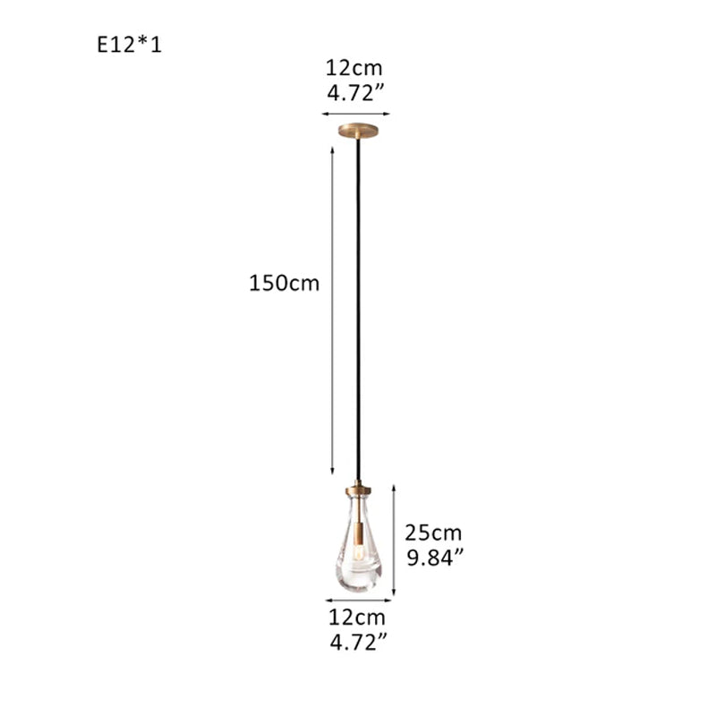Vintage Brass Rainfall Crystal Round Chandelier 13 lights Cluster Pendant Lighting