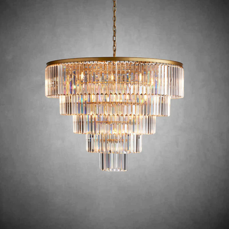 Leyland Tiered Round Chandelier