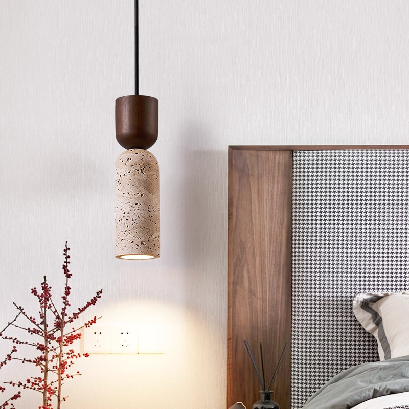 Travertine Pendant Lights Are Suitable For Bar Counters And Aisles