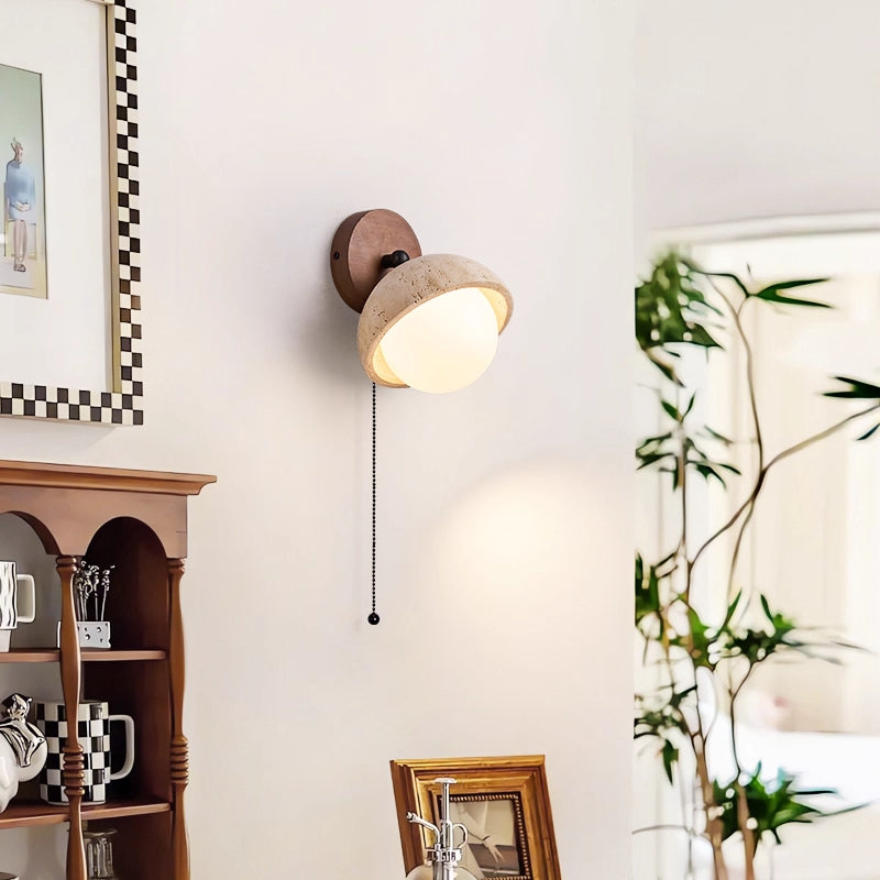 N-Wall Lamp With Pull Cord