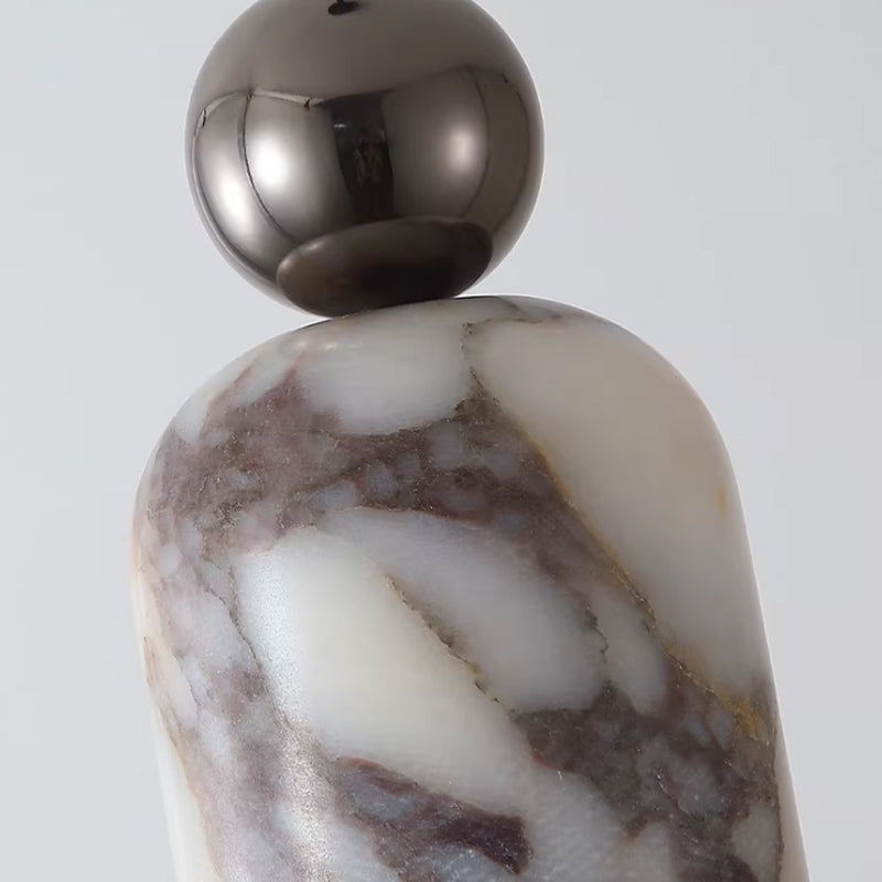 Simple marble translucent chandelier Dining Room Lighting