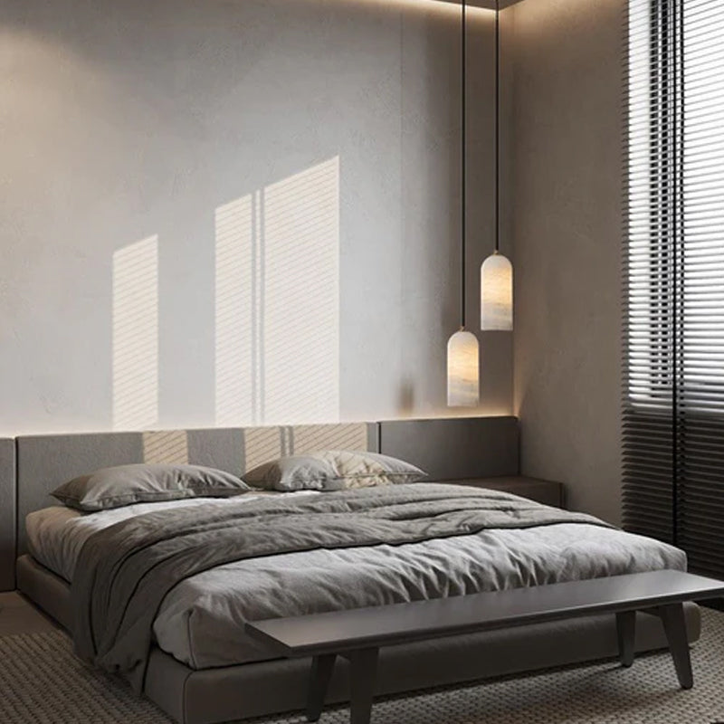 Moonshade Glow Natural Marble Pendant Lamp 1-bulb