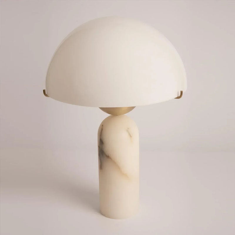 Alabaster Peono Table Lamp