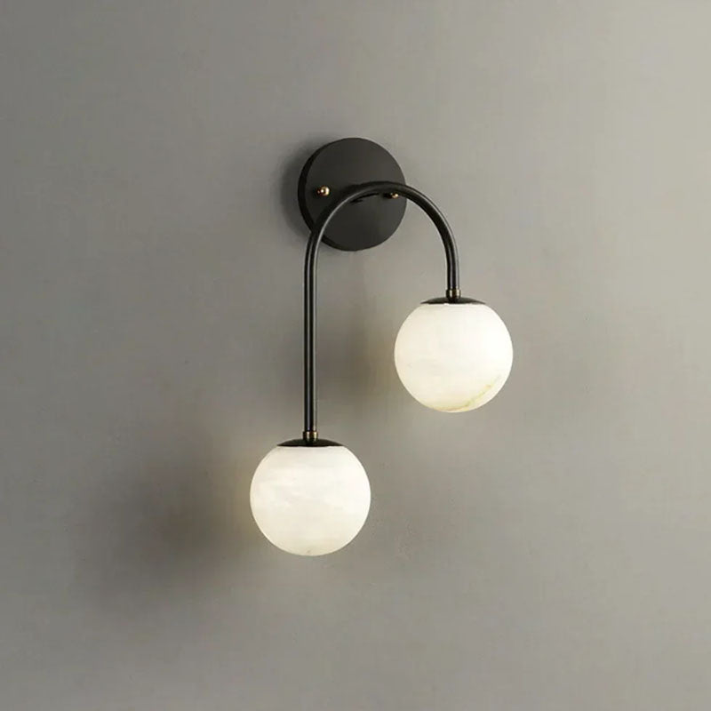 Modern Luxury Pietro Alabaster Wall Lamp