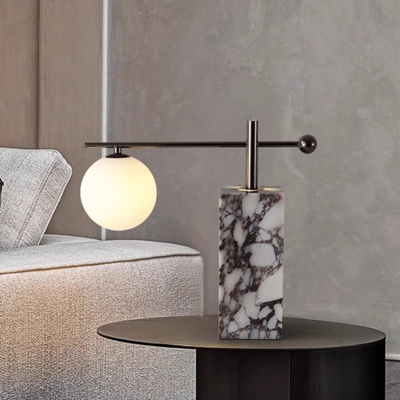 Marble table lamp for study/office