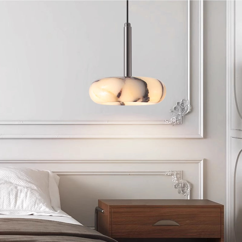 Dining Room Pendant Lamp L31.5" Marble