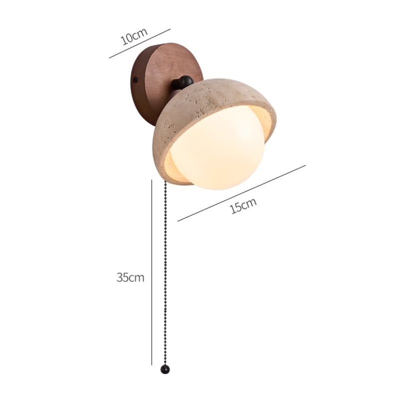 N-Wall Lamp With Pull Cord