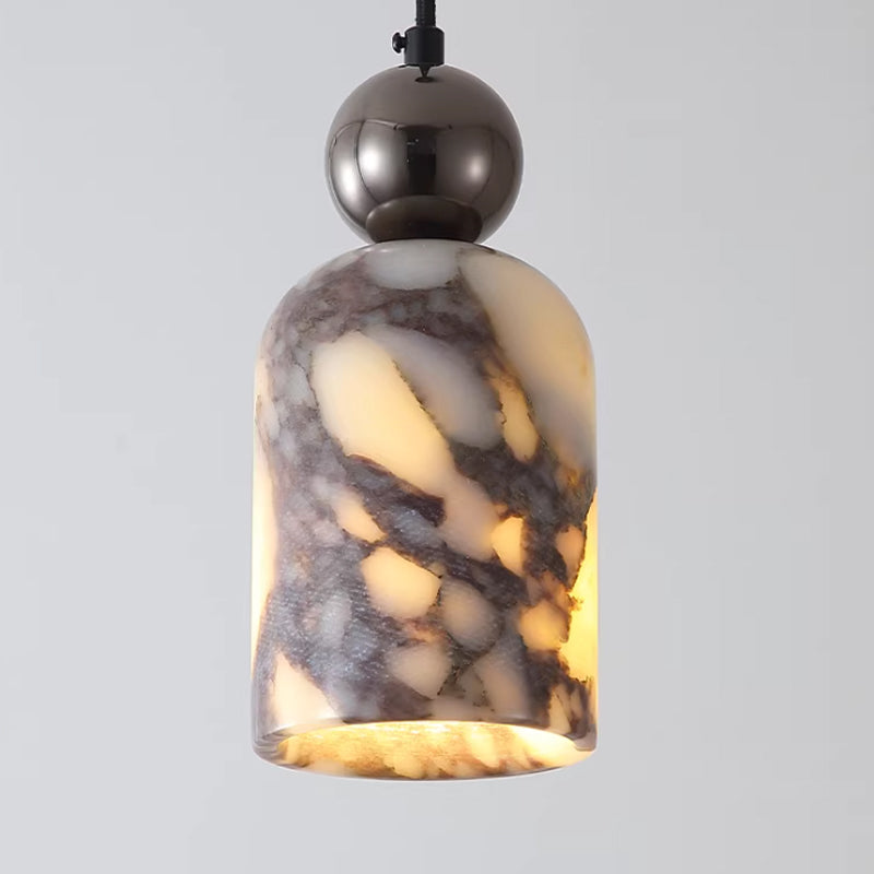 Simple marble translucent chandelier Dining Room Lighting
