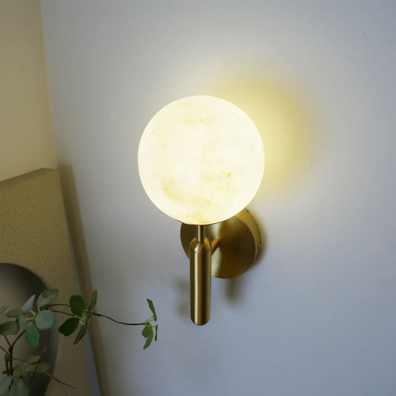 Orbis Alabaster Wall Lamp