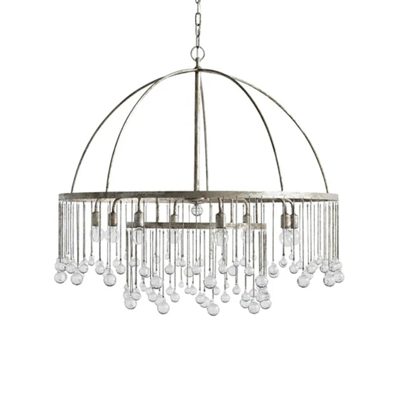 Aubrey Crystal Ball Round Chandelier 5 Light / 8 Light