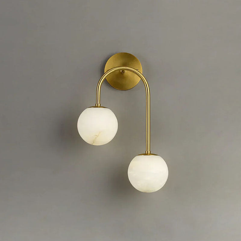 Modern Luxury Pietro Alabaster Wall Lamp