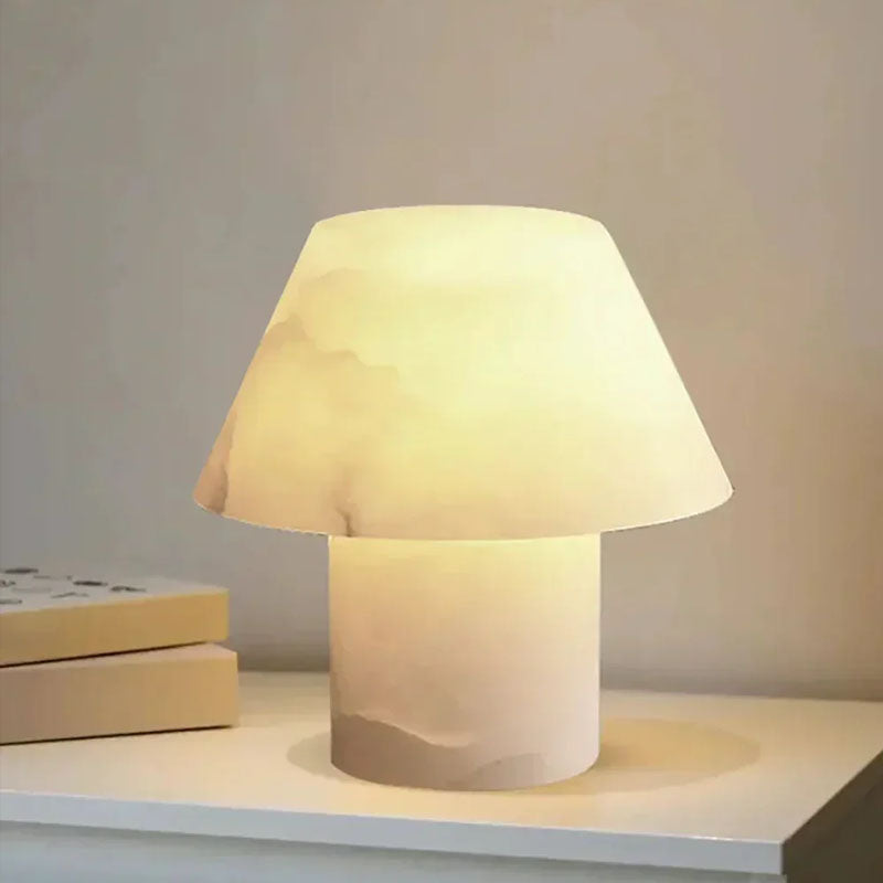 Alabaster Parachilna Petra Tapered Table Lamp