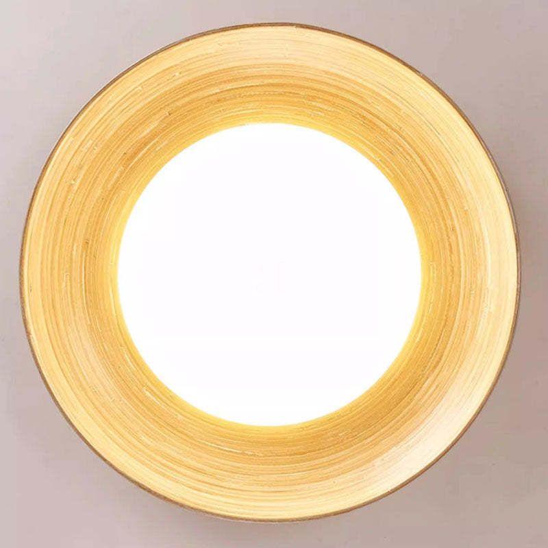 Natural Bamboo Chandelier