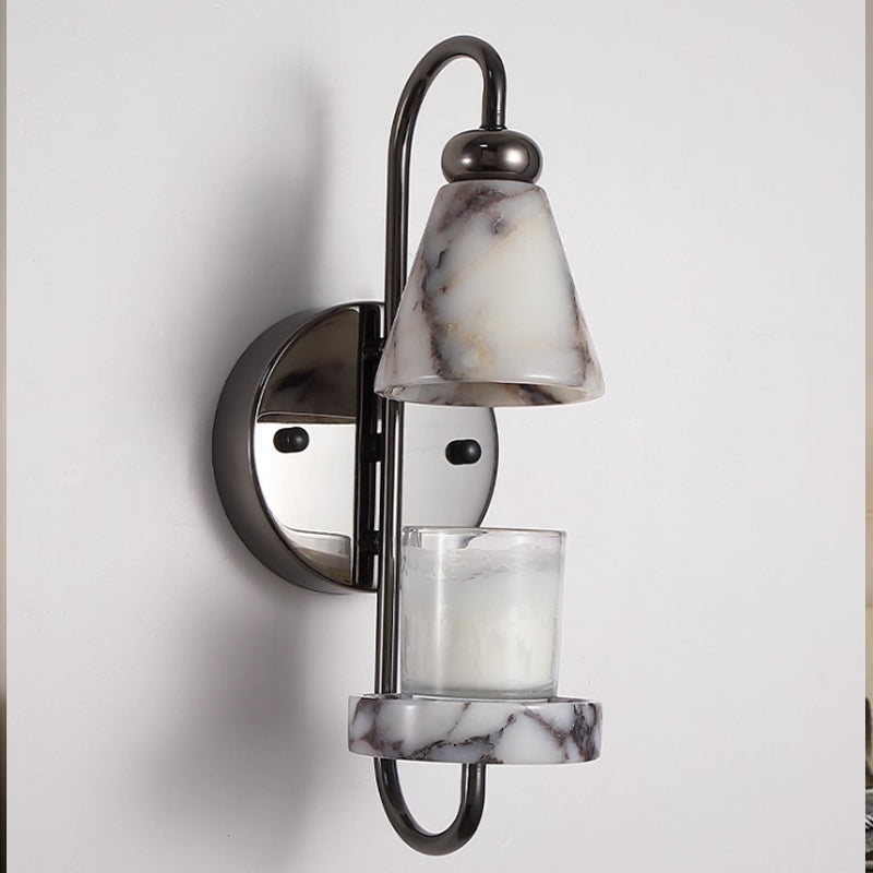 Natural Marble Decorative Wall Sconce