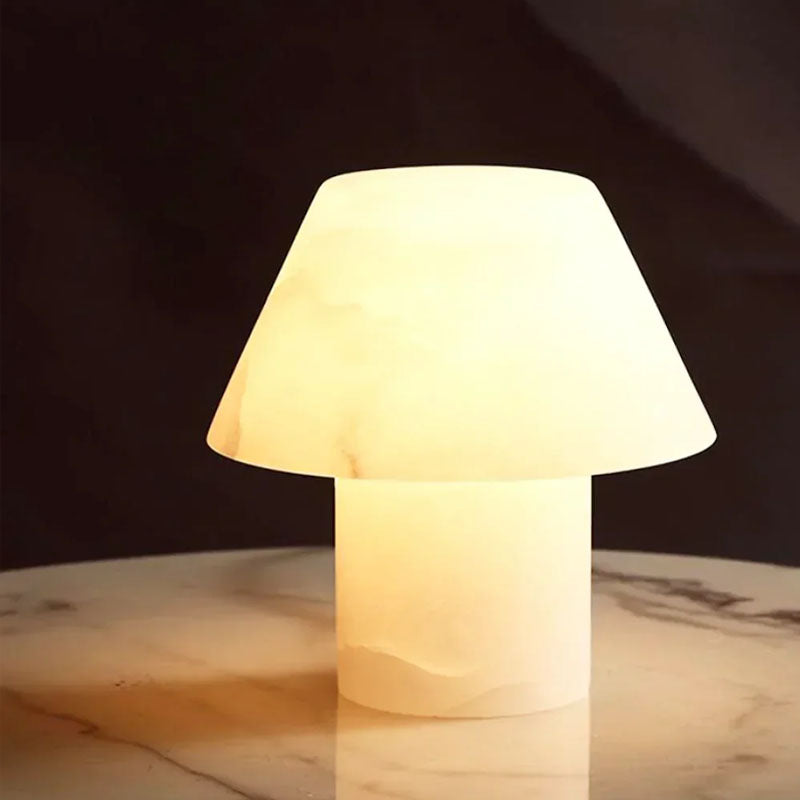 Alabaster Parachilna Petra Tapered Table Lamp