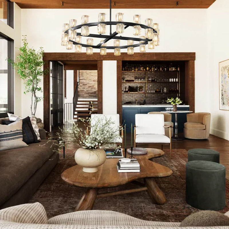 Reger Round Chandelier 36" 48" 60"