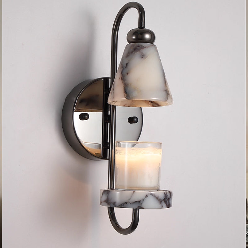 Natural Marble Decorative Wall Sconce