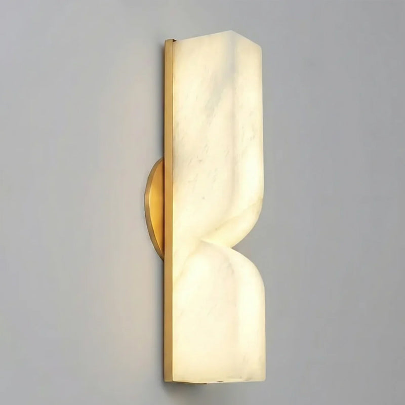 Rectangular Alabaster Essence Wall Sconce – NnahuajuLighting