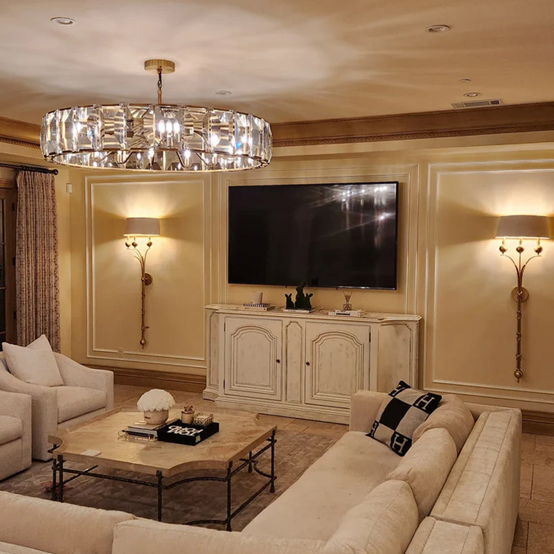 Charles Modern Crystal Round Chandelier