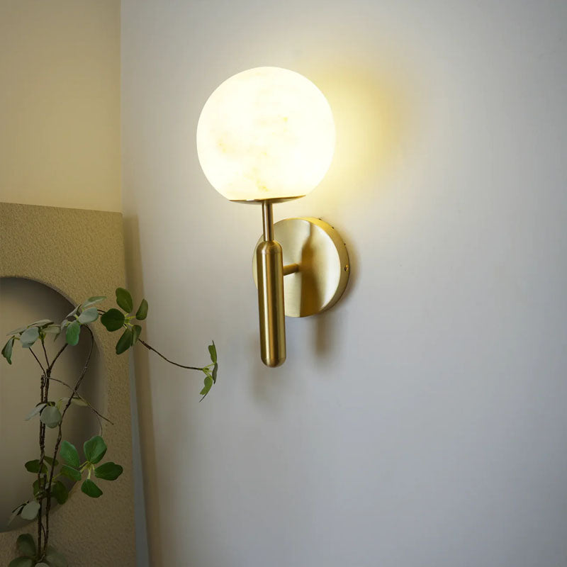 Orbis Alabaster Wall Lamp