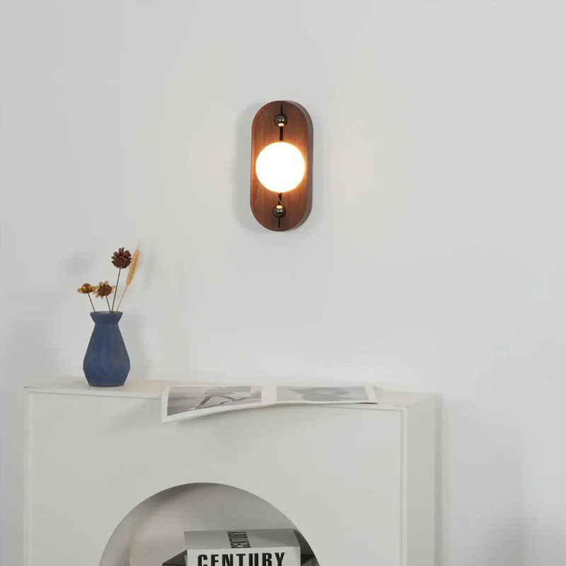 Alabaster Bezel Wall Lamp
