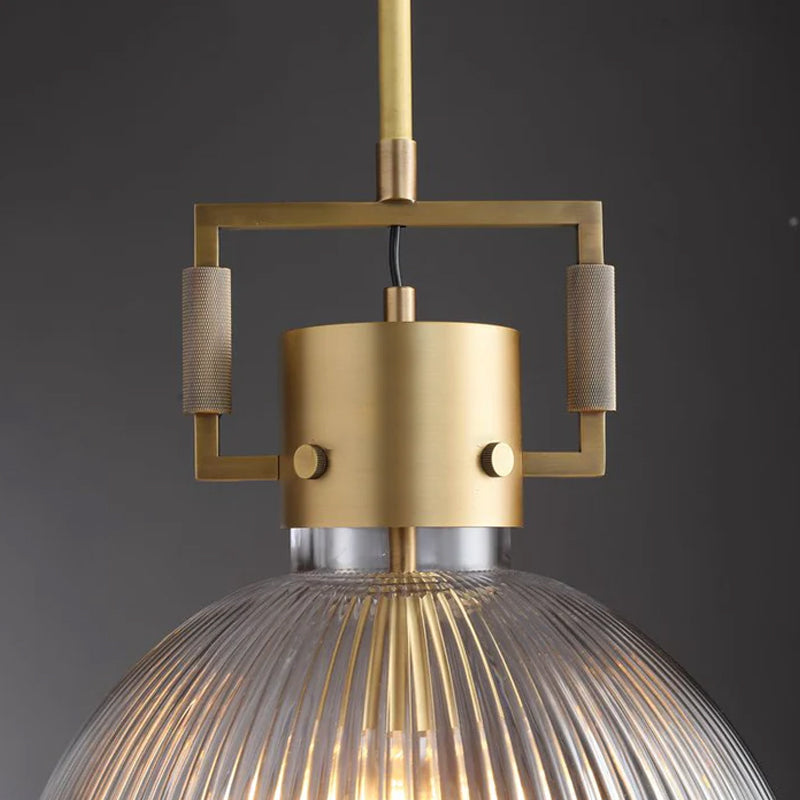 Funda Prismatic Glass Kitchen Pendants 10'' 14'' 18'', Modern Pendant Lamp