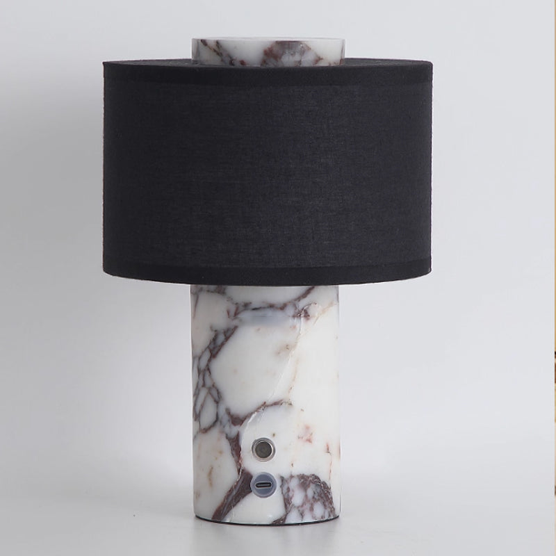 Wireless charging touch table lamp for bedroom bedside table night light