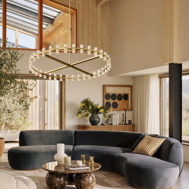 Reger Round Chandelier 36" 48" 60"