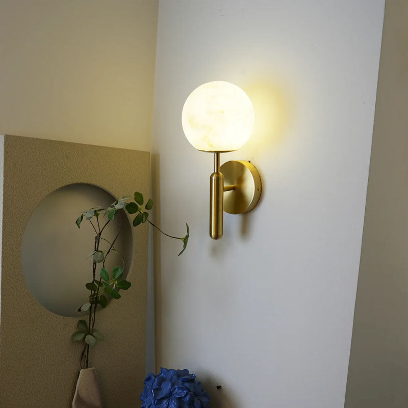 Orbis Alabaster Wall Lamp