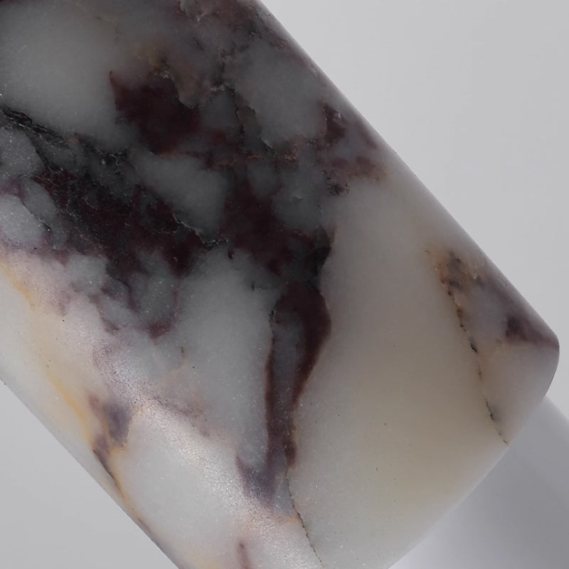 Simple marble pendant light