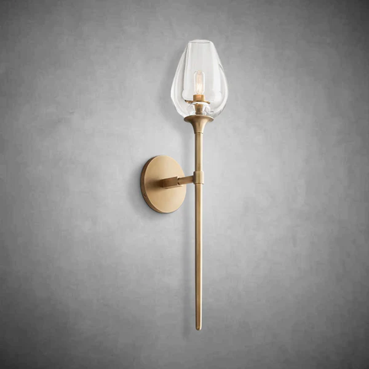 Tulpe Grand Wall Lamp Brass