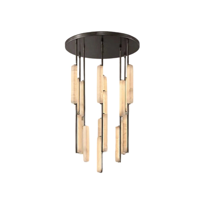 Black Alabaster Chandelier