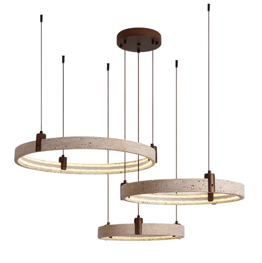 Modern Natural Stone Chandelier